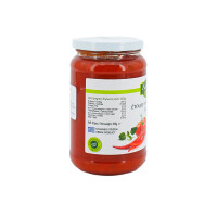 Tomatensoße Basilikum-Peperoni ALMOPIA 360g