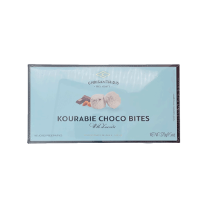 Kourabie Bites Kekse CHRISANTHIDIS mit Mandeln & Schokolade 270g